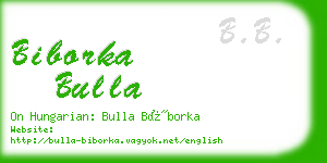 biborka bulla business card